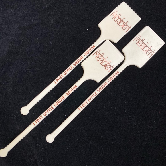 Lot of 13 Vintage Hotel, Restaurant & Bar Swizzle Sticks/Cocktail Stirrers - Picture 16 of 17